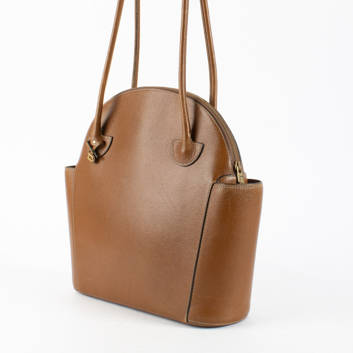 Sac à bandoulière Delvaux Cognac Mousson