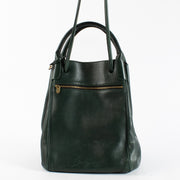 Authentic Second Hand Delvaux Green Chardonnay Top Handle Bag on Labellov.com