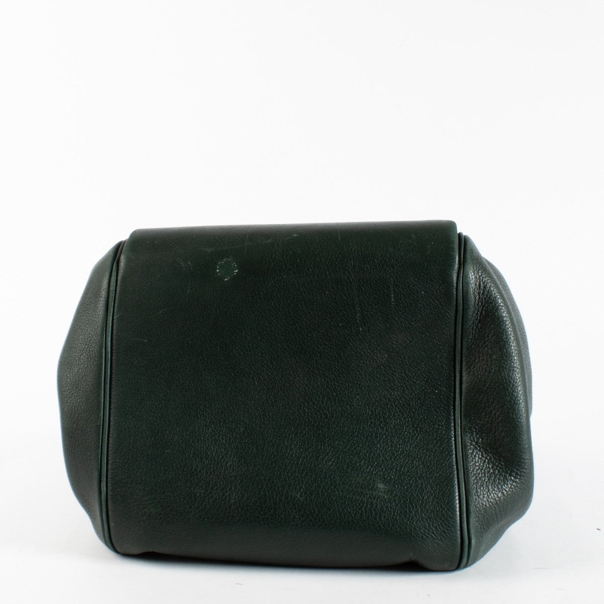 Authentic Second Hand Delvaux Green Chardonnay Top Handle Bag on Labellov.com