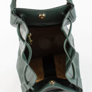 Authentic Second Hand Delvaux Green Chardonnay Top Handle Bag on Labellov.com