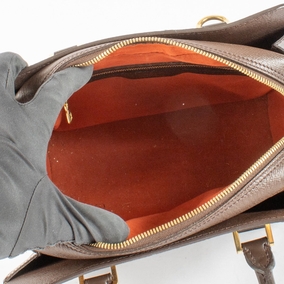 Authentic Second Hand Louis Vuitton Damier Top Handle Bag on Labellov.com
