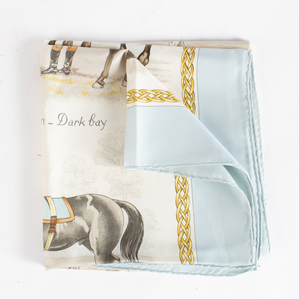 Authentic Second Hand Hermès Les Robes Silk Scarf on Labellov.com