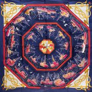 Authentic Second Hand Hermès Retour de Peche Silk scarf on Labellov.com