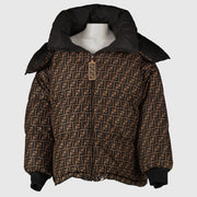 Authentic second-hand Fendi FF Reversible Down Jacket - Size L on labellov.com
