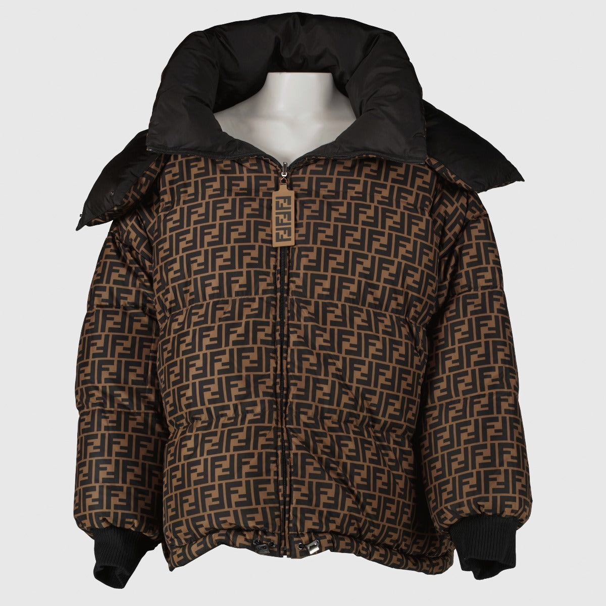Authentic second-hand Fendi FF Reversible Down Jacket - Size L on labellov.com