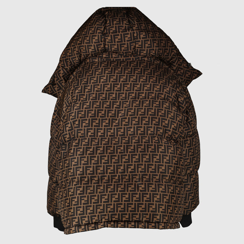 Authentic second-hand Fendi FF Reversible Down Jacket - Size L on labellov.com