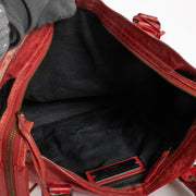 Authentic Second Hand Balenciaga Red Classic City Bag on Labellov.com