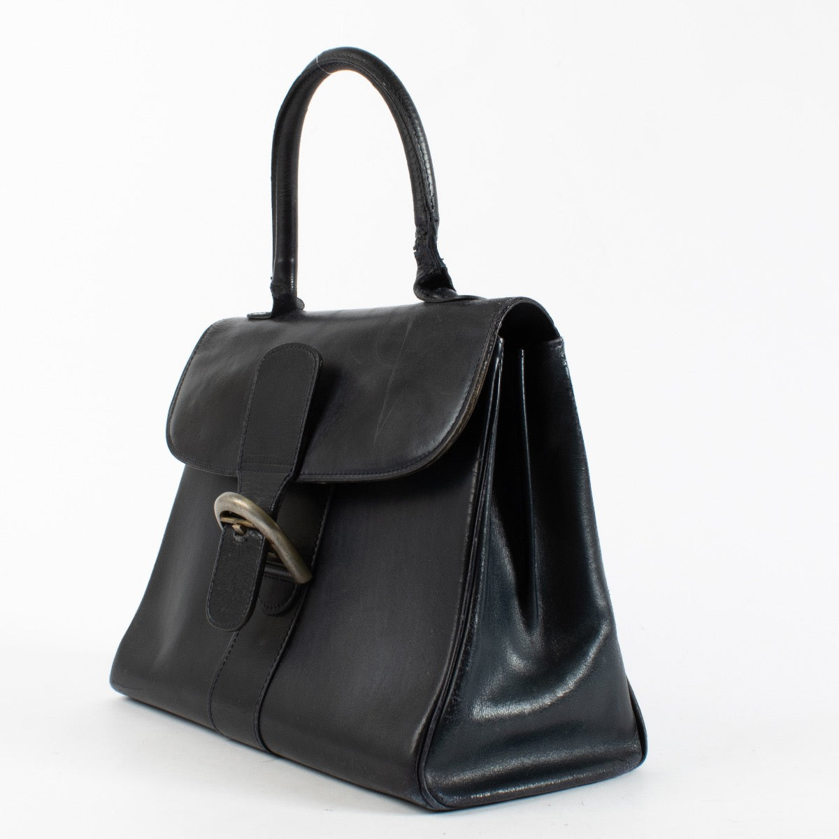 Authentic Second Hand Delvaux Vintage Blue Brillant MM on Labellov.com