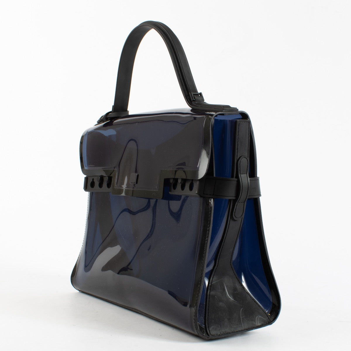 Authentic Second Hand Delvaux Tempête Dark Night Bag on Labellov.com