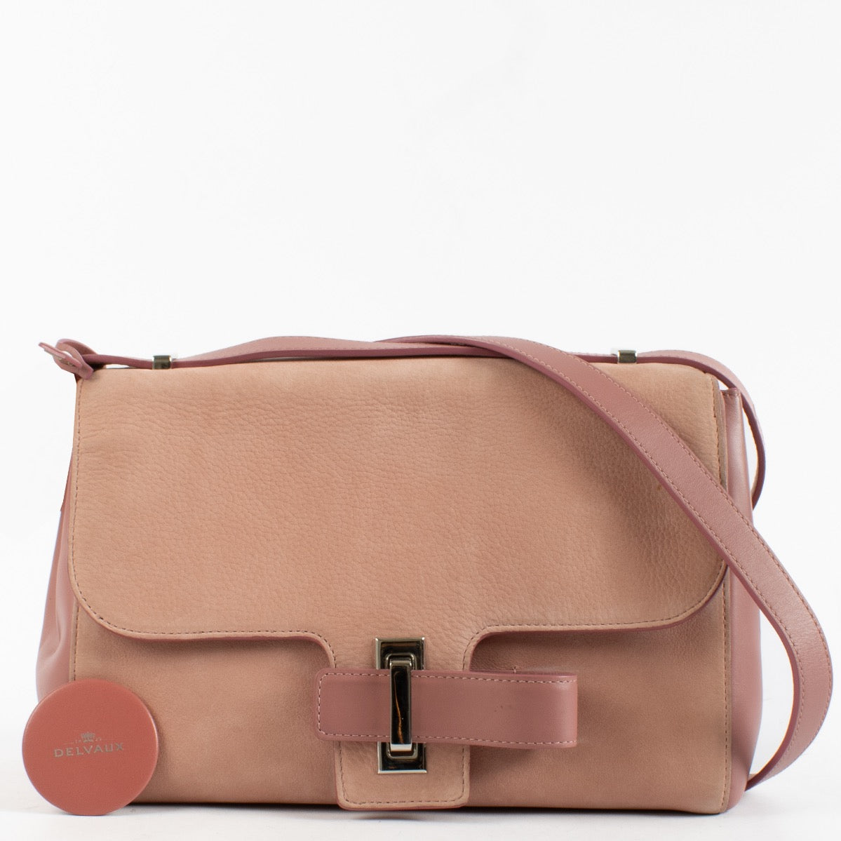 Authentic Second Hand Delvaux Pink Simplissime City Bag on Labellov.com