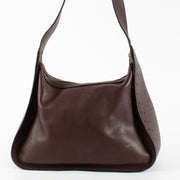 Authentic preloved Delvaux Burgundy Pensée Shoulder Bag on Labellov.com