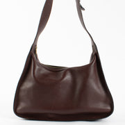Authentic preloved Delvaux Burgundy Pensée Shoulder Bag on Labellov.com