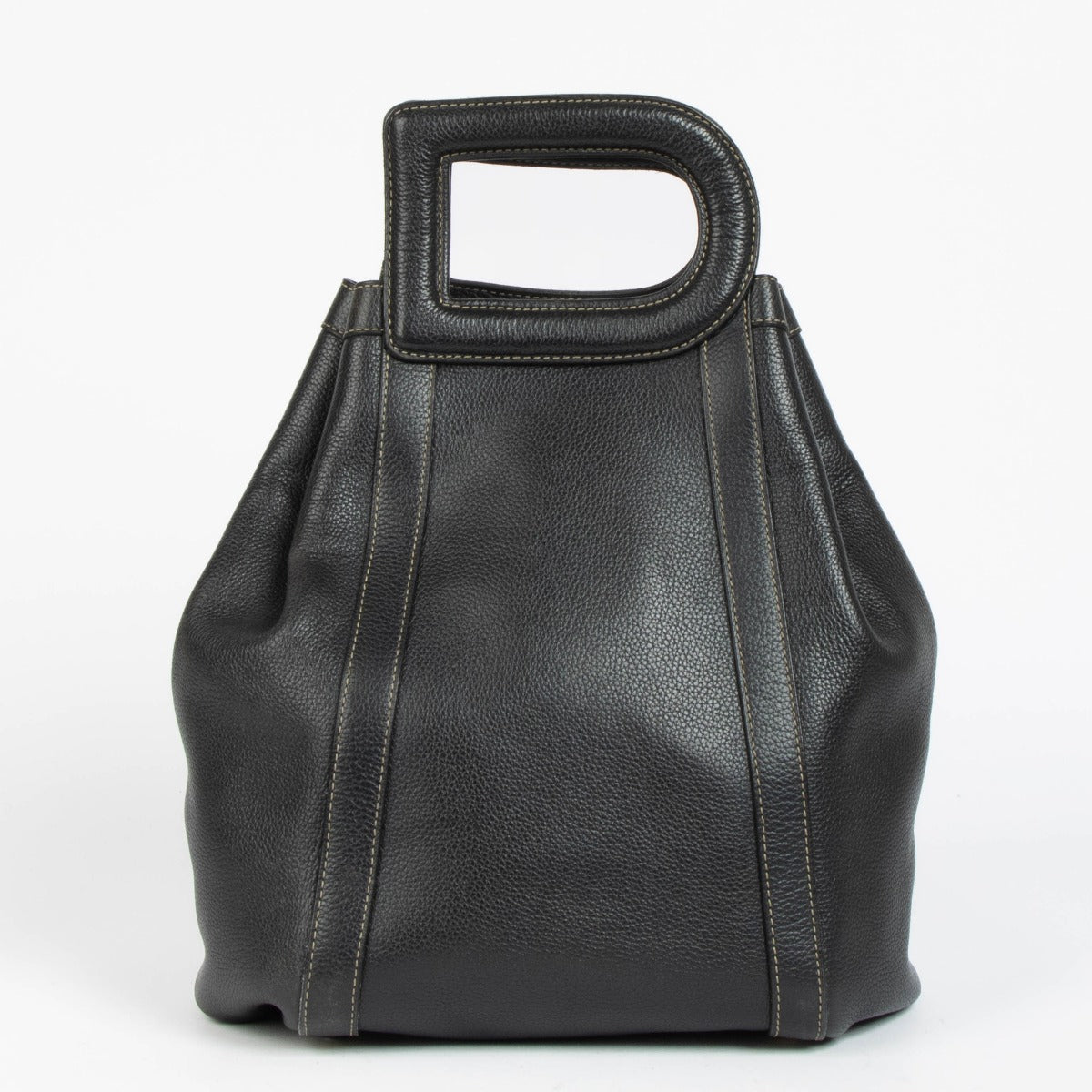 Shop this 100% authentic Delvaux Black Punch D Top Handle Bag at Labellov.com