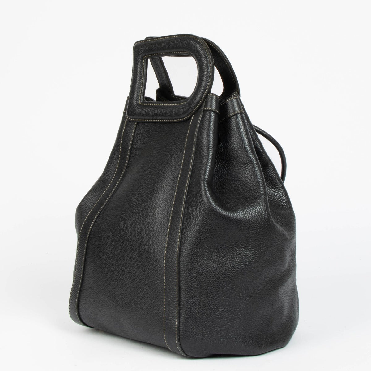 Shop this 100% authentic Delvaux Black Punch D Top Handle Bag at Labellov.com