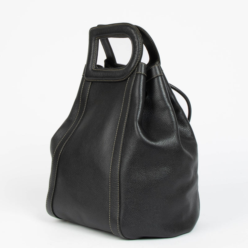 Shop this 100% authentic Delvaux Black Punch D Top Handle Bag at Labellov.com