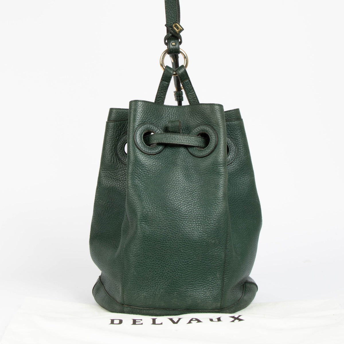 Shop this 100% authentic Delvaux Green Olivier Shoulder Bag at Labellov.com