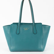 Gucci Teal Blue Swing Bag
