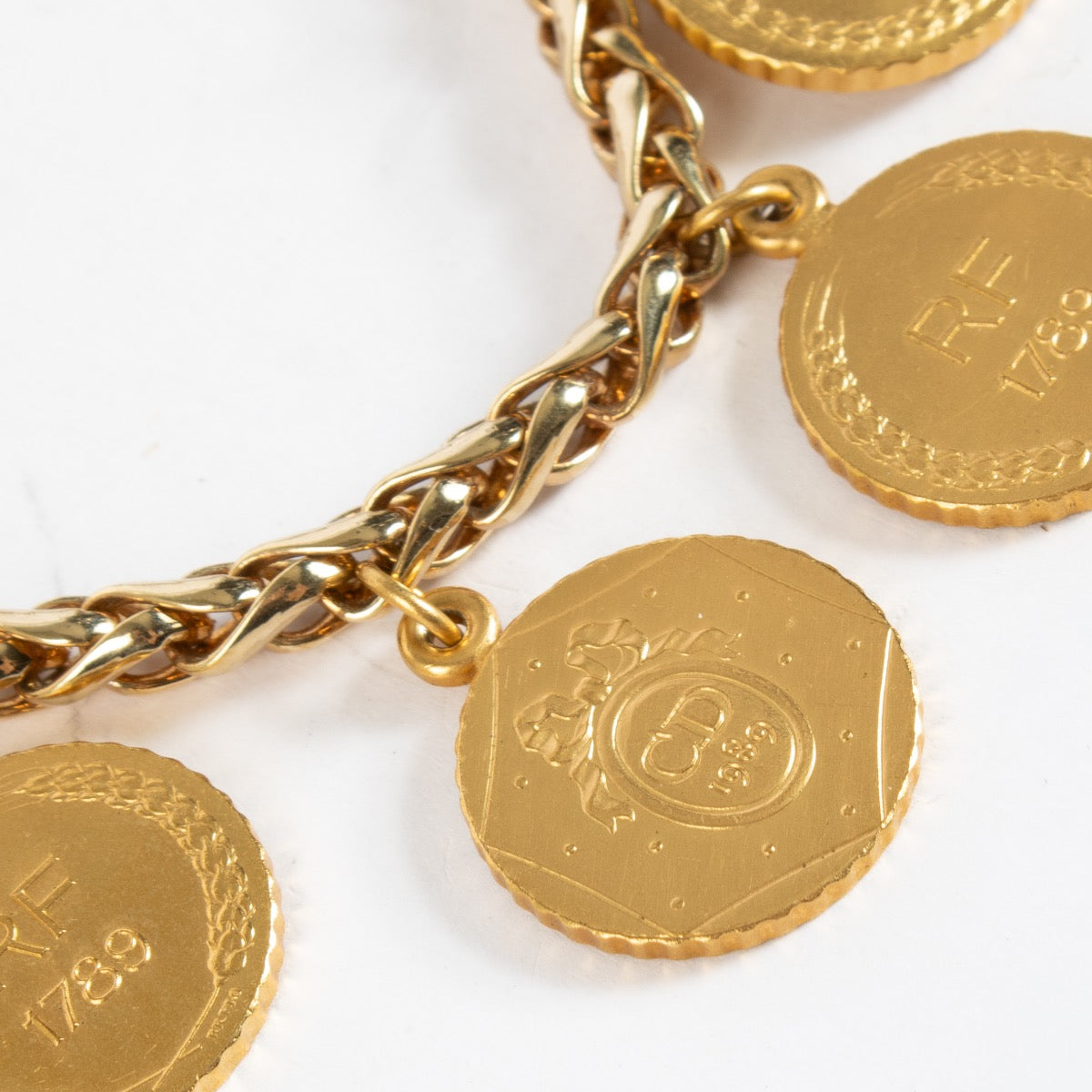 Authentic second-hand Christian Dior 24K Gold Plated French Revolution Bracelet on labellov.com