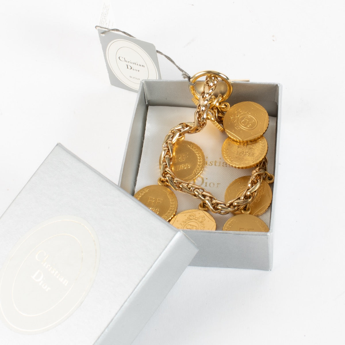 Authentic second-hand Christian Dior 24K Gold Plated French Revolution Bracelet on labellov.com