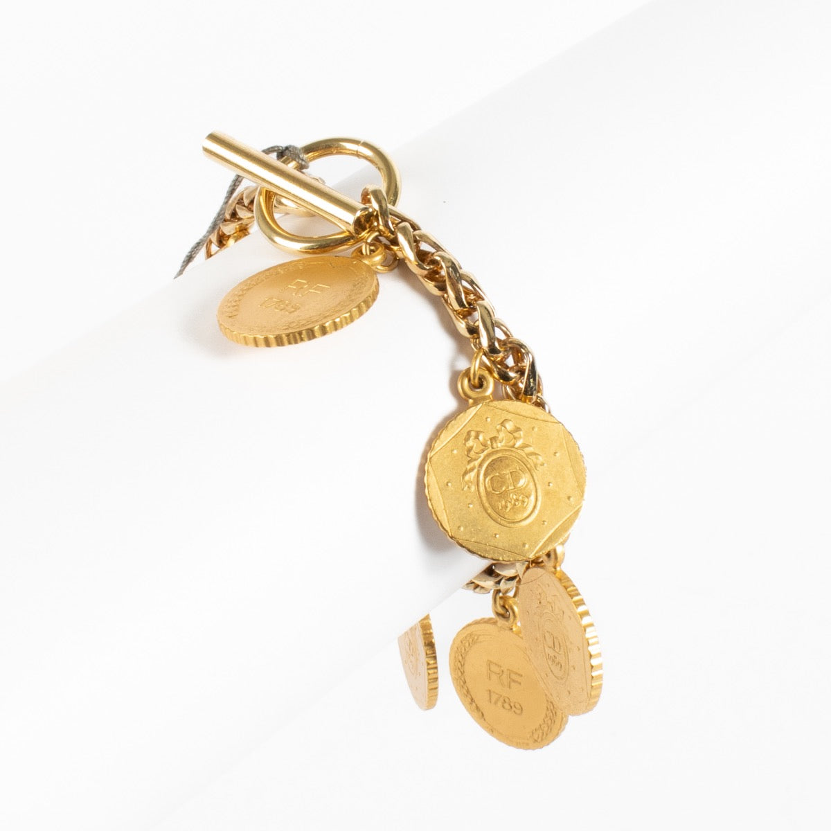 Authentic second-hand Christian Dior 24K Gold Plated French Revolution Bracelet on labellov.com