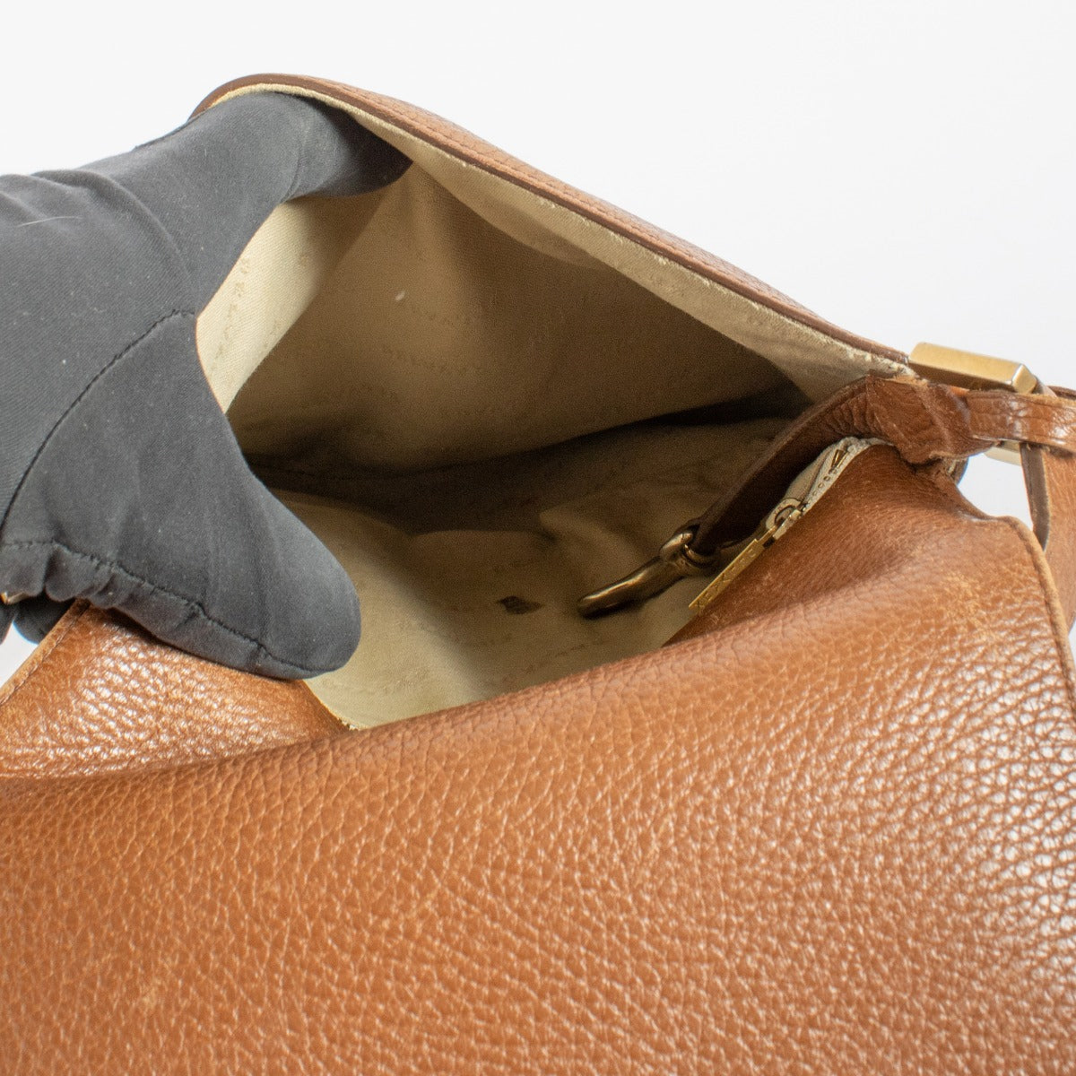 Authentic preloved Delvaux Brown Louise Baudrier Bag on Labellov.com