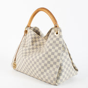 Authentic pre-loved Louis Vuitton Damier Azur Artsy MM on Labellov.com