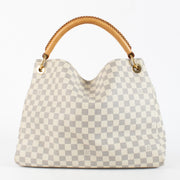 Authentic pre-loved Louis Vuitton Damier Azur Artsy MM on Labellov.com