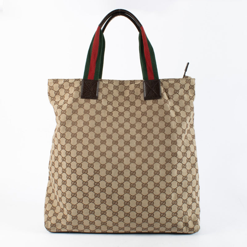 Authentic pre-loved Gucci GG Canvas Tote on Labellov.com