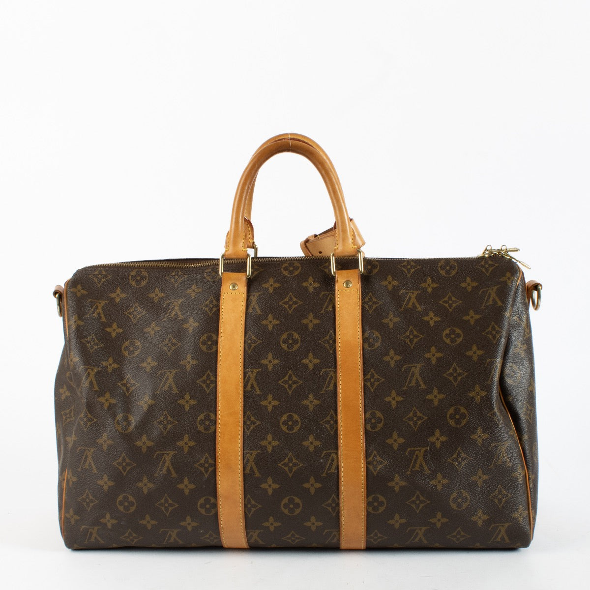 Authentic Second Hand Louis Vuitton Monogram Keepall Bandoulière 45 on Labellov.com