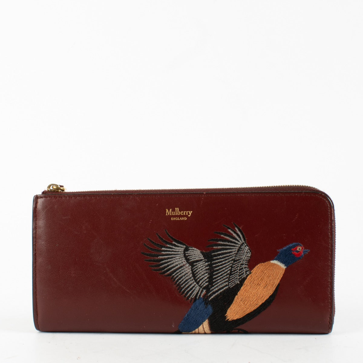Authentic pre-loved Mulberry Burgundy Wallet on Labellov.com