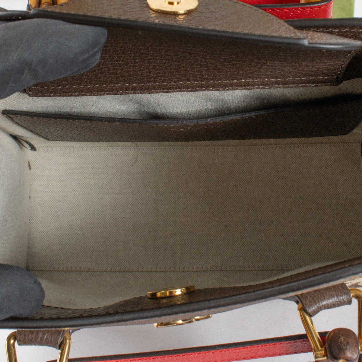 Gucci Jumbo GG Canvas Diana Medium Bag