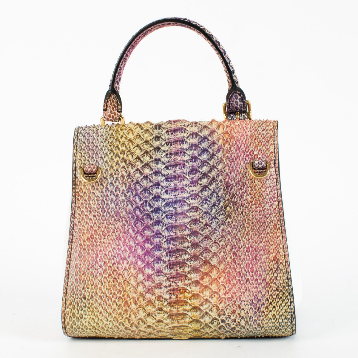 Louis Vuitton Python Arch PM Bag in multicolour python and smooth leather at Labellov.com