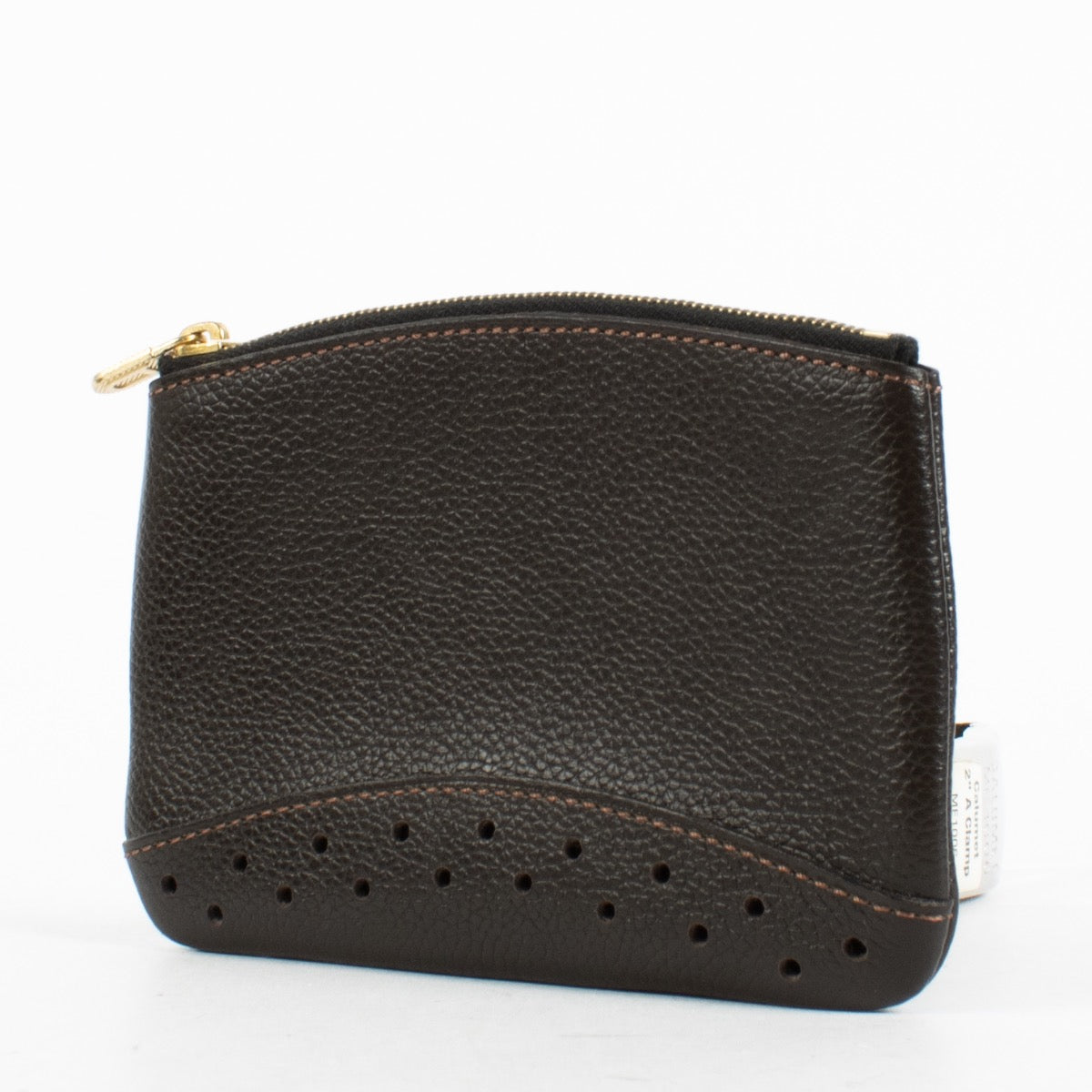 Authentic Second Hand Delvaux Brown Leather Pouch on Labellov.com