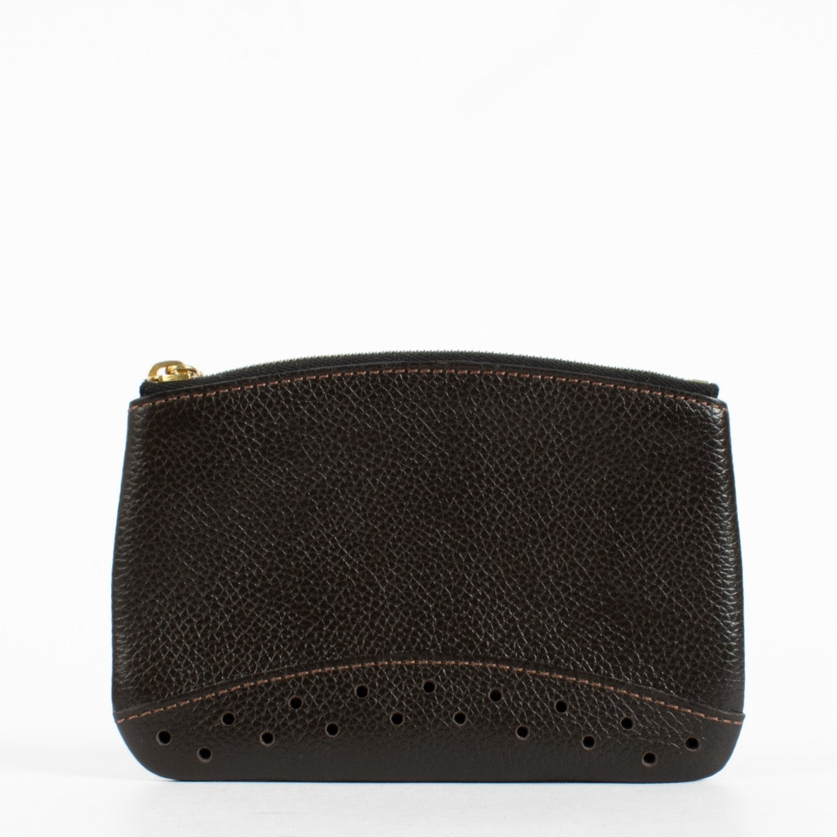 Authentic Second Hand Delvaux Brown Leather Pouch on Labellov.com