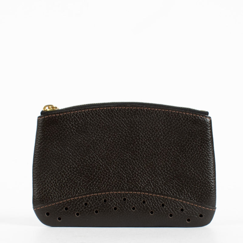 Authentic Second Hand Delvaux Brown Leather Pouch on Labellov.com