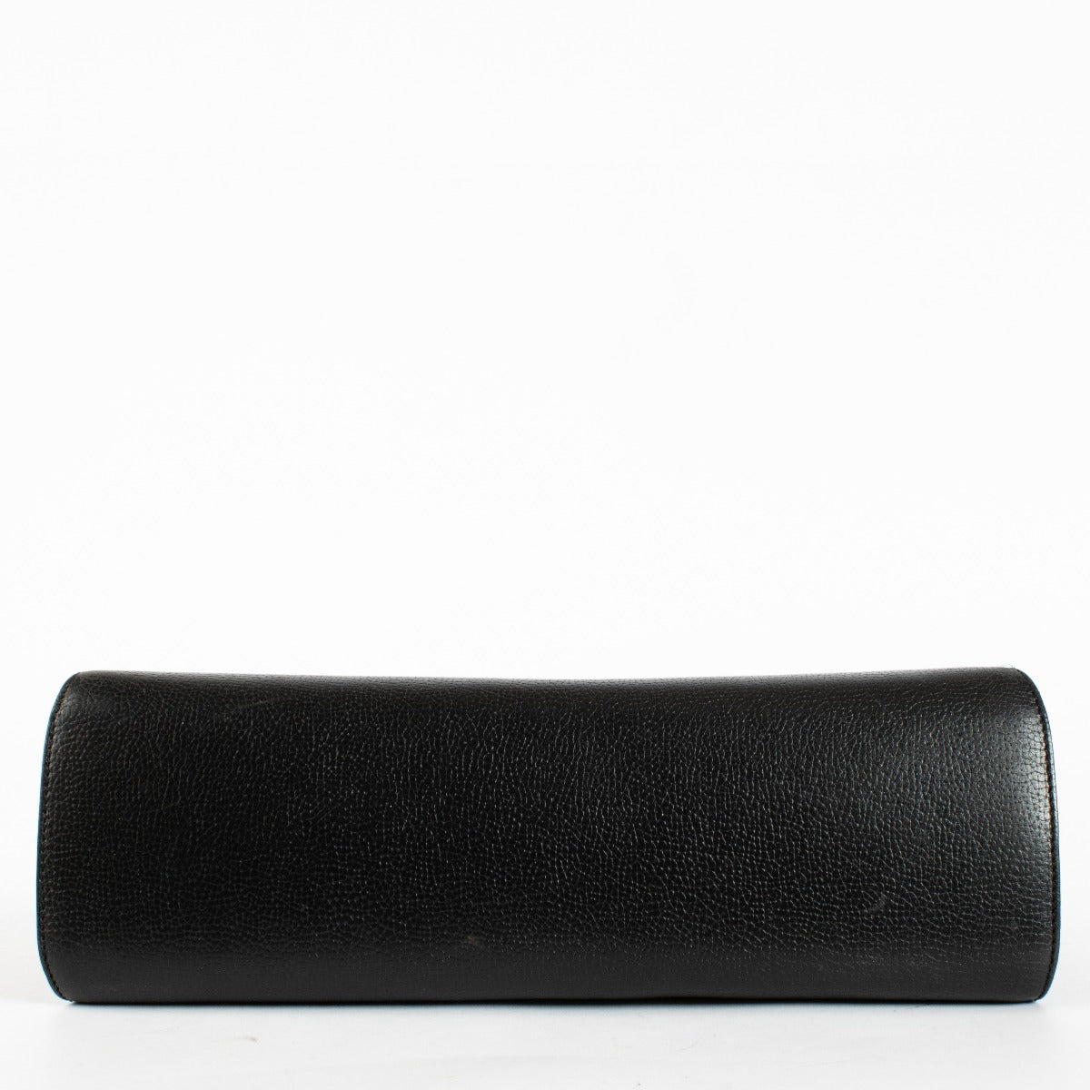 Delvaux Black Clé de Fa Shoulder Bag with gold buckle at Labellov.com
