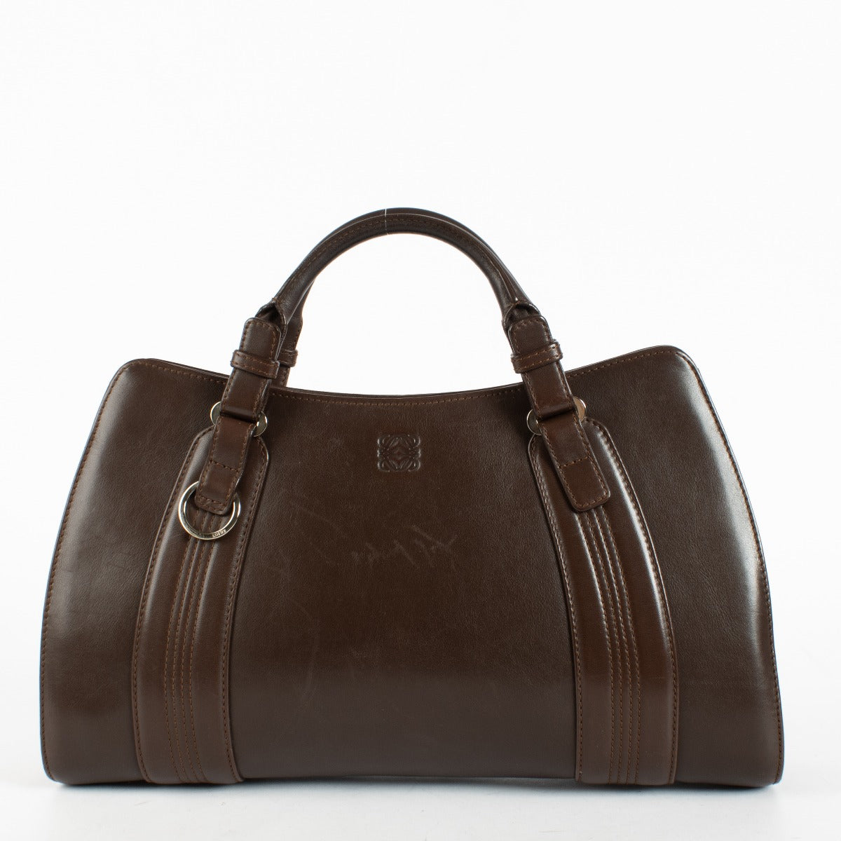 Authentic second-hand Loewe Brown Top handle on labellov.com