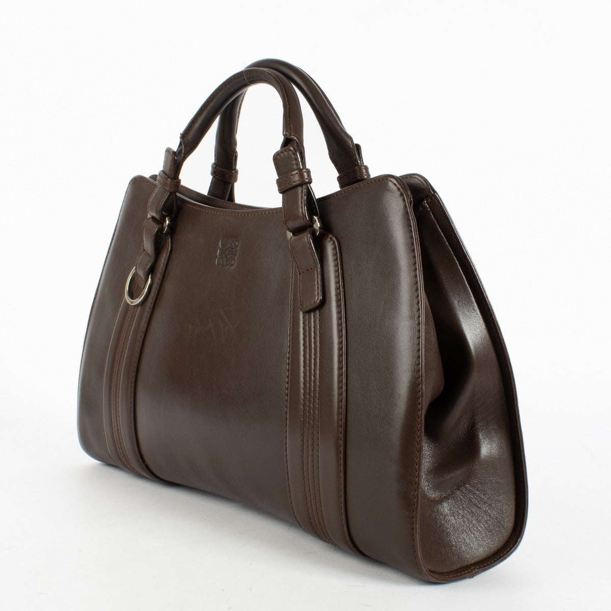 Authentic second-hand Loewe Brown Top handle on labellov.com