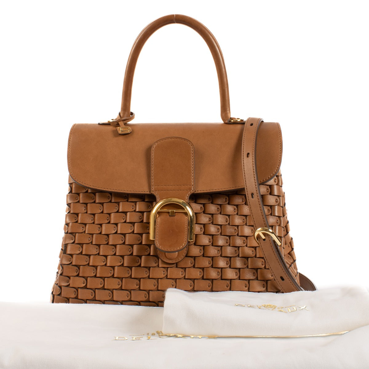 Shop 100% authentic secondhand Delvaux Brown Brillant Arsenal Top Handle on Labellov.com