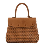 Shop 100% authentic secondhand Delvaux Brown Brillant Arsenal Top Handle on Labellov.com
