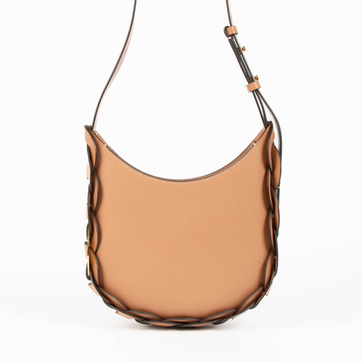 Shop Authentic Chloé Muted Brown Daryl Hobo Bag on Labellov.com