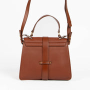Authentic pre-loved Chloé Sepia Brown Medium Aby Day Lock Shoulder Bag on Labellov.com