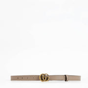 Shop the authentic Gucci Beige GG Marmont Slim Belt second hand on Labellov.com