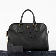 Shop Authentic Prada Black Saffiano Soft Tote Bag on Labellov.com