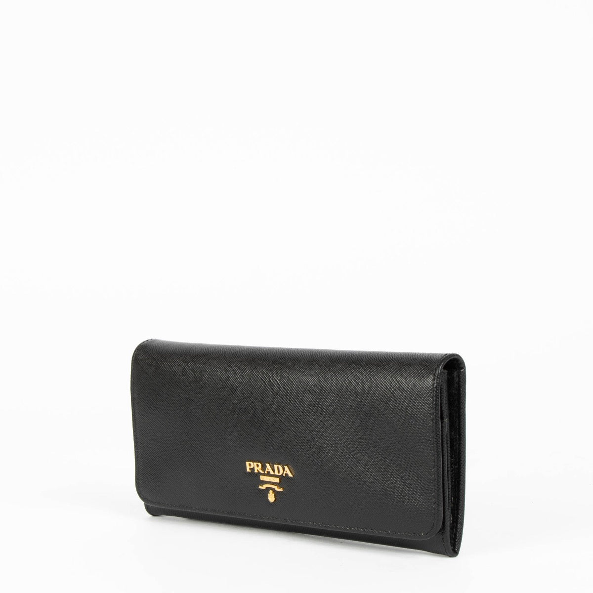 Shop Authentic Prada Black Saffiano Wallet on Labellov.com