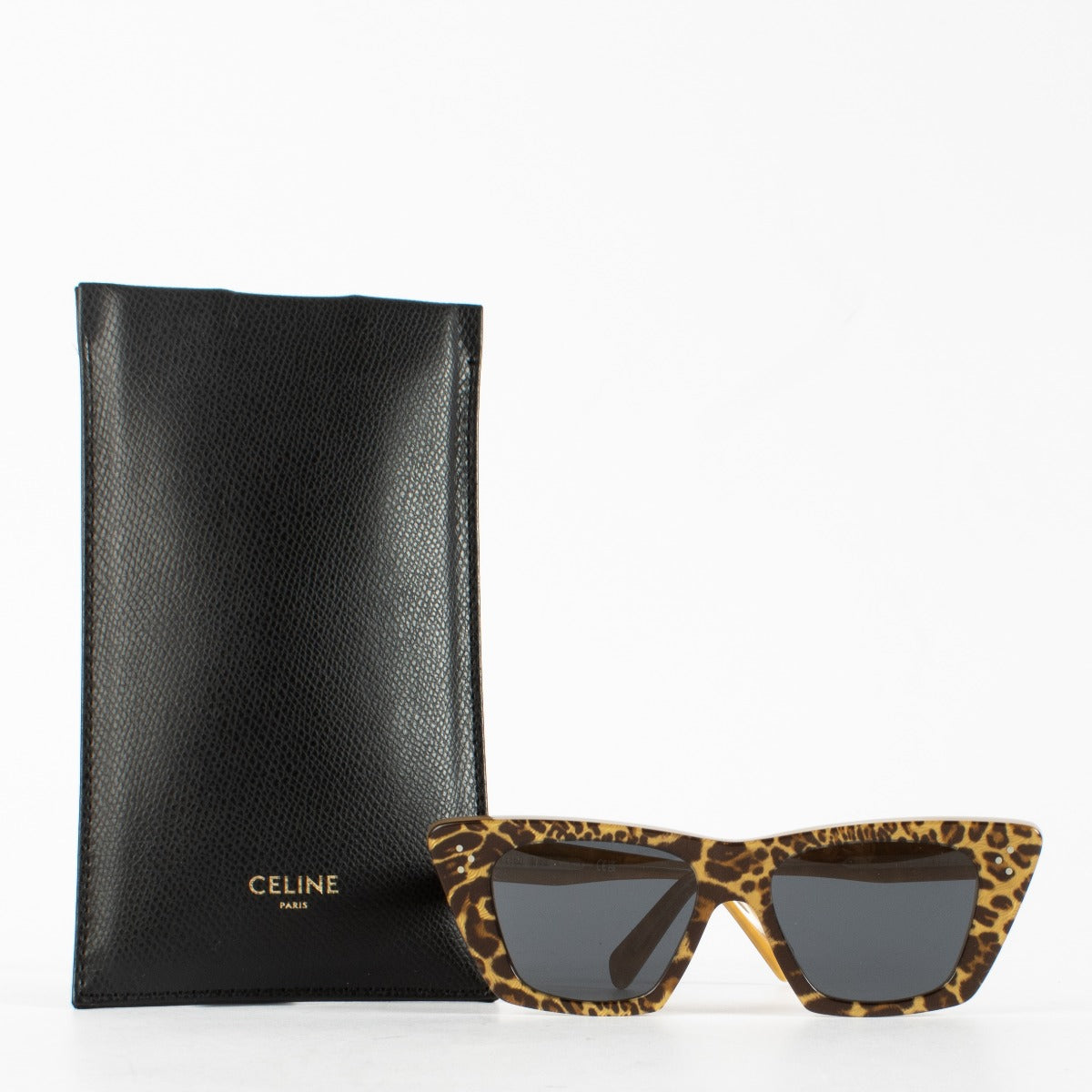 Authentic pre-loved Celine Leopard Sunglasses on Labellov.com