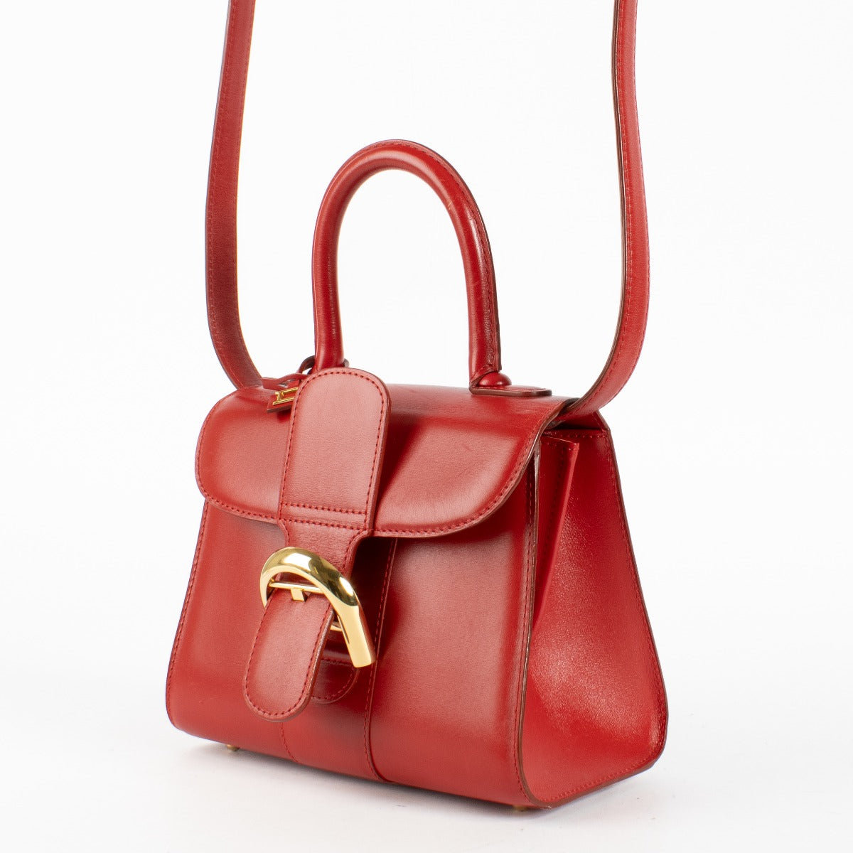 Authentic second-hand Delvaux Lipstick Box Calf Brillant Mini Bag on labellov.com
