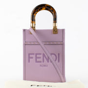 Authentic second-hand Fendi Purple Mini Sunshine Top handle on labellov.com