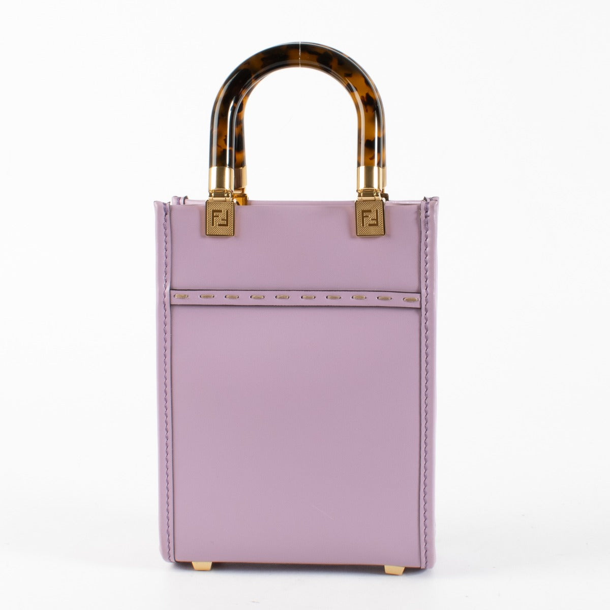 Authentic second-hand Fendi Purple Mini Sunshine Top handle on labellov.com