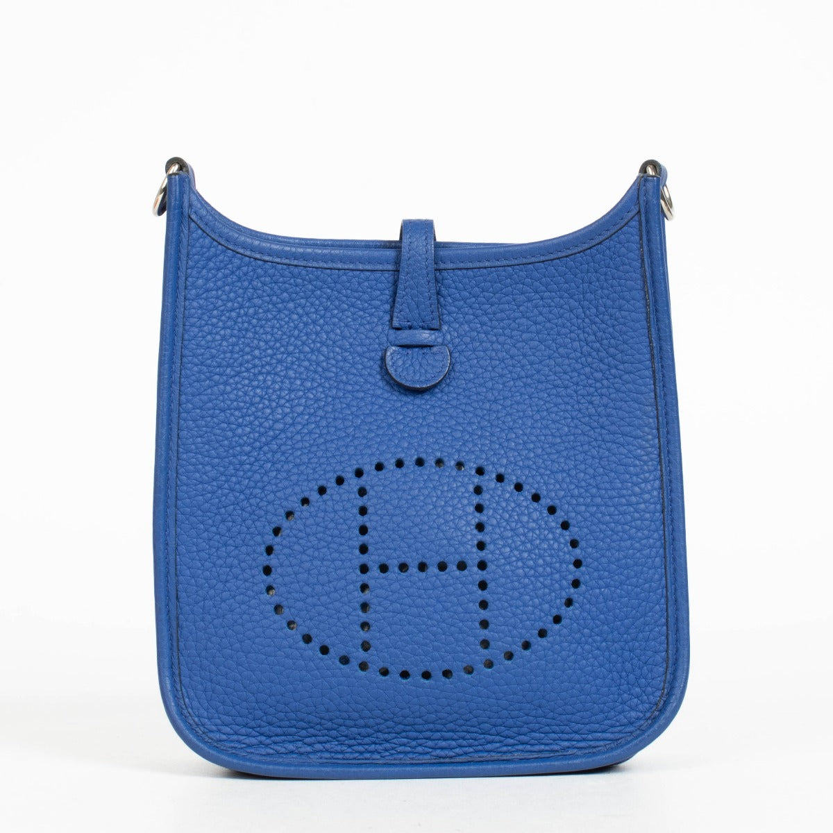 Authentic pre-loved Hermès Evelyne 16 Bleu Roi Clemence PHW on Labellov.com